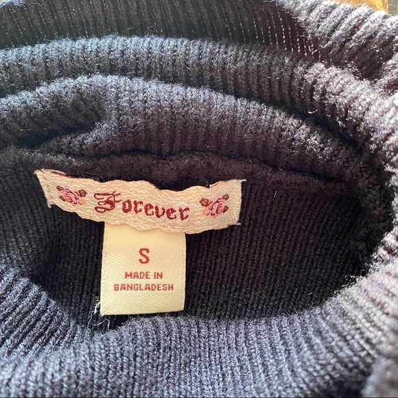 Forever black sweater dress - Picture 4 of 6